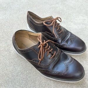 Cole Haan Original Grand Short Wing Oxford Leather